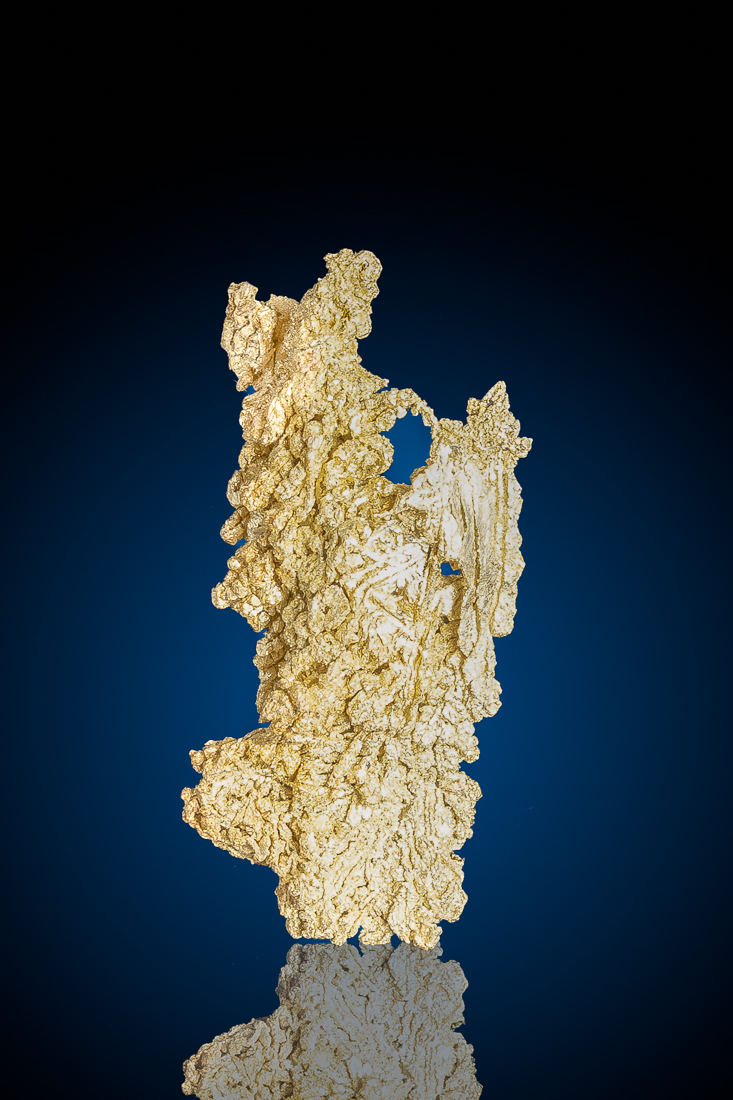 (image for) Beautiful Herringbone Structure - Crystalized Gold from Round Mountain